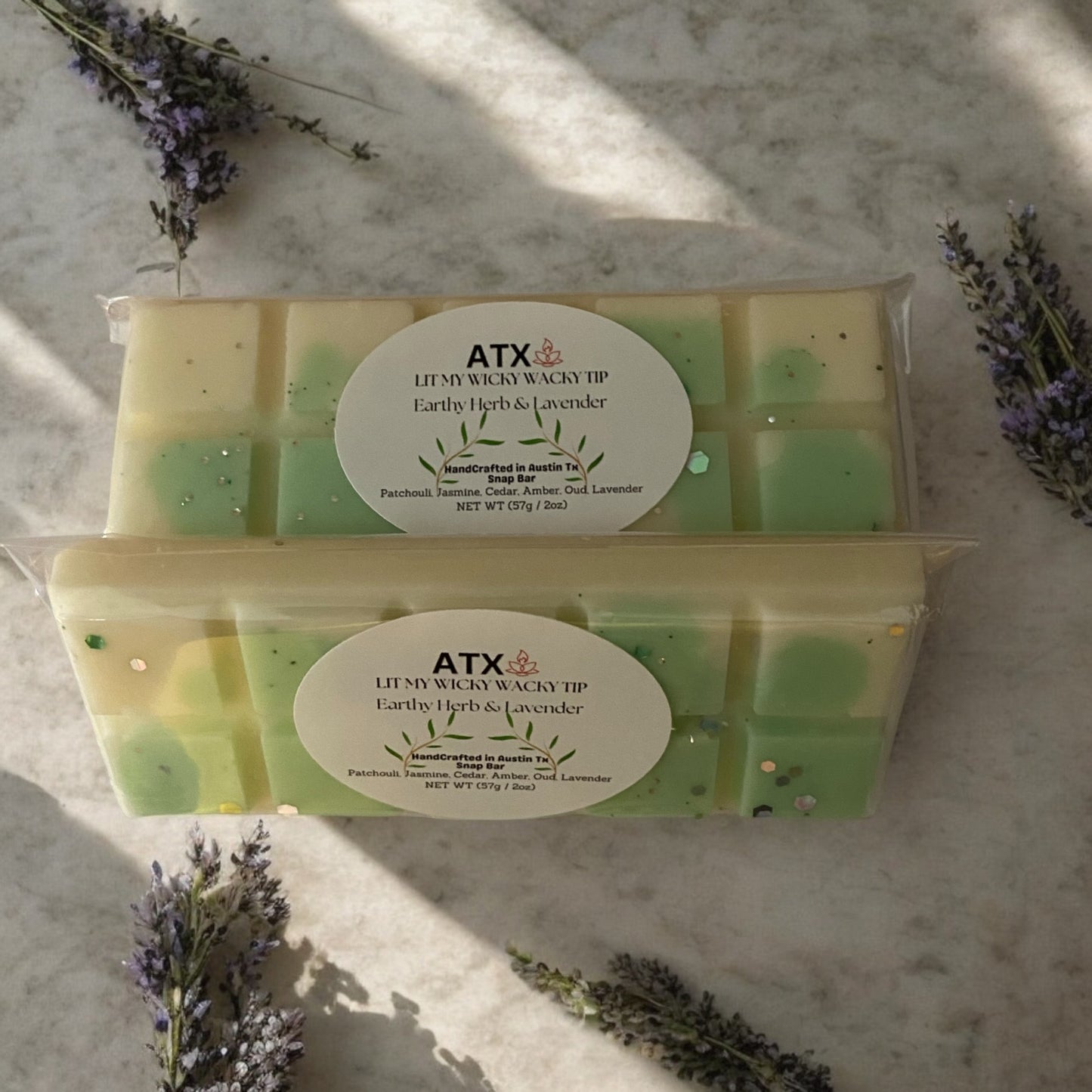 Earthy Herb & Lavender Snap Bar