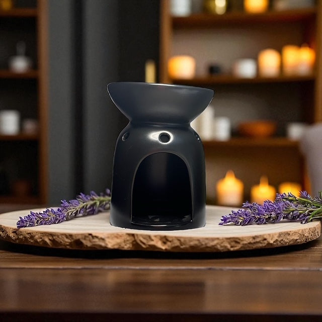 Wax Warmer Tea light Black