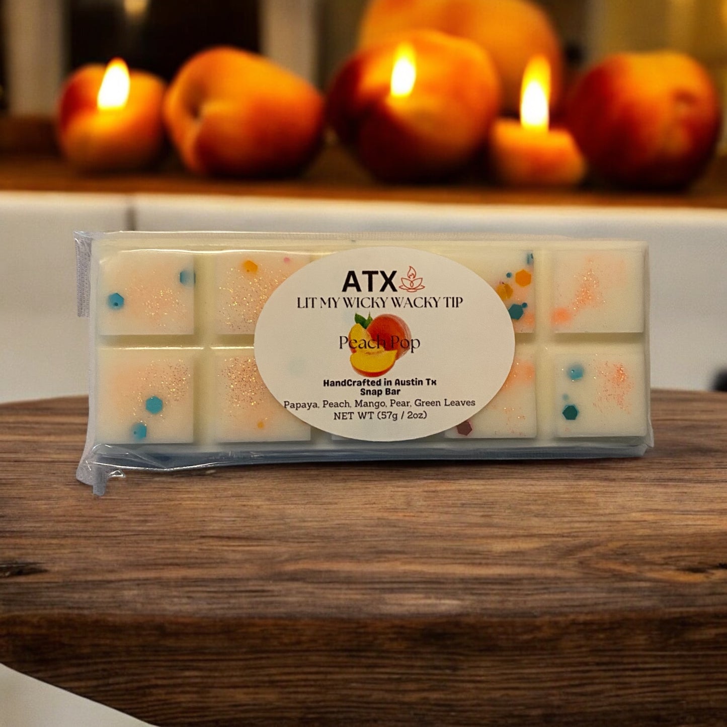 Peach Pop Snap Bar