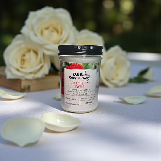 Rosey Petal Twirl