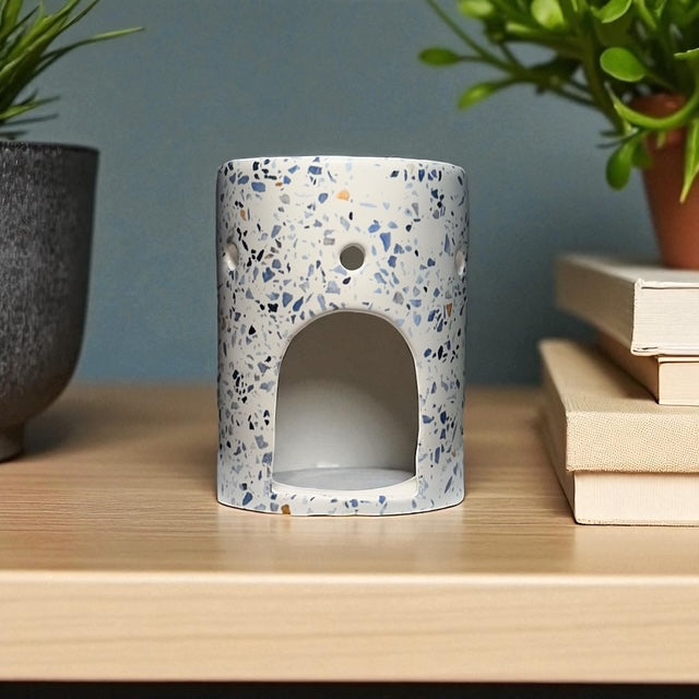 Wax Warmer White & Blue