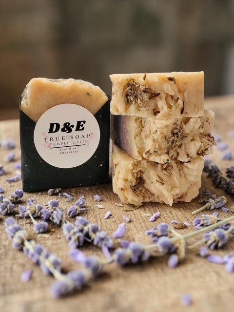 Rustic Purple Calm Soap